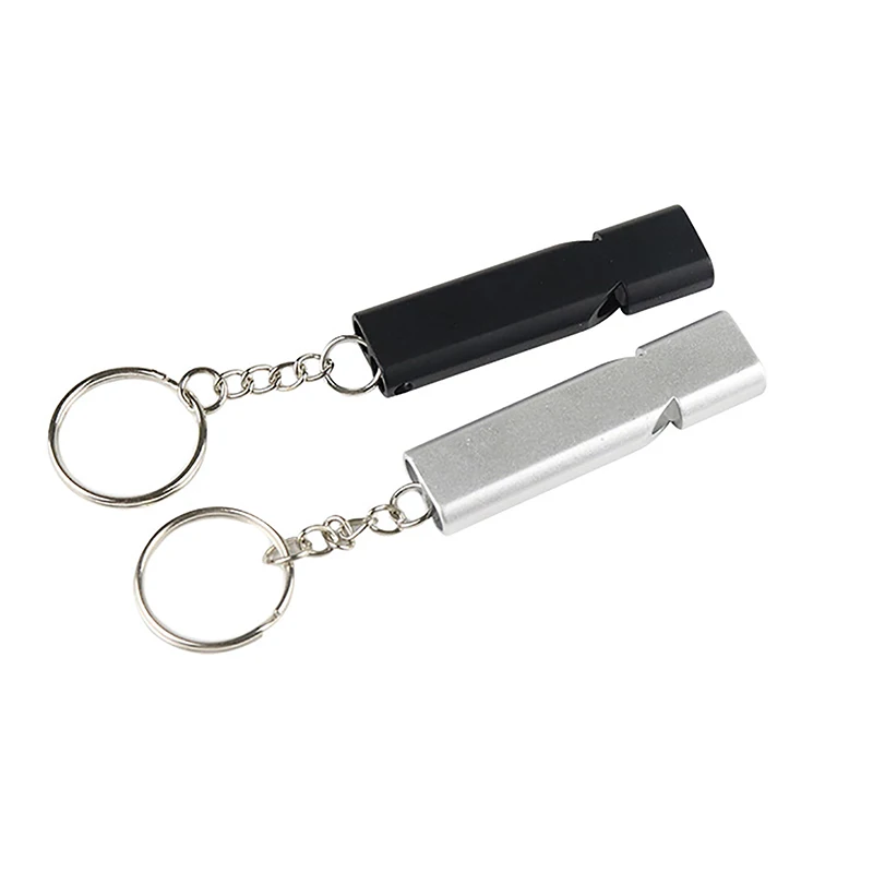 Multifunctional Aluminum Emergency Survival Whistle Portable Keychain Tools