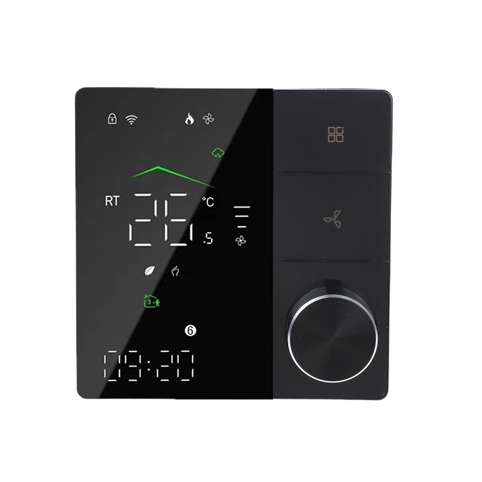 For Home Use WiFi Thermostat Programmable Temperature Controller Programmable 5 1 1 Mode Standard 86mm Cassettes
