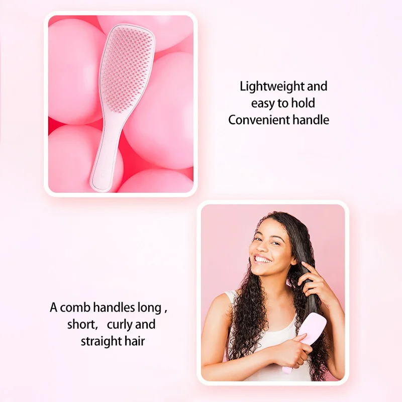 TangleTeezer princess tt smart long-handled smoothing comb female massage