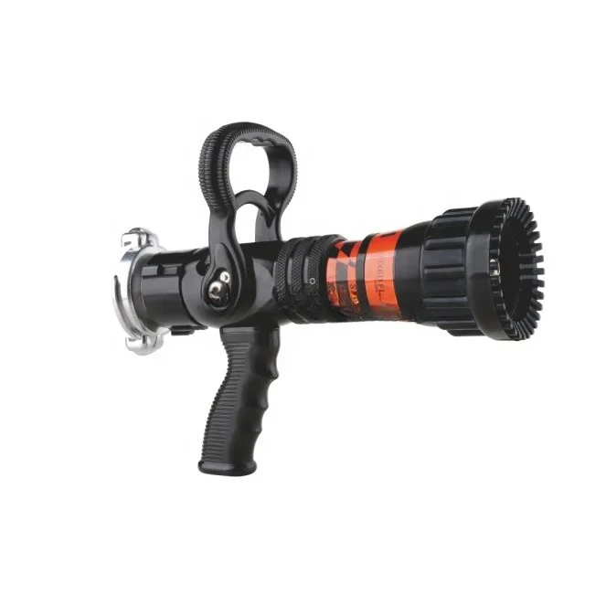 high pressure fire fighting jet spray adjustable multi-purpose water hose nozzle