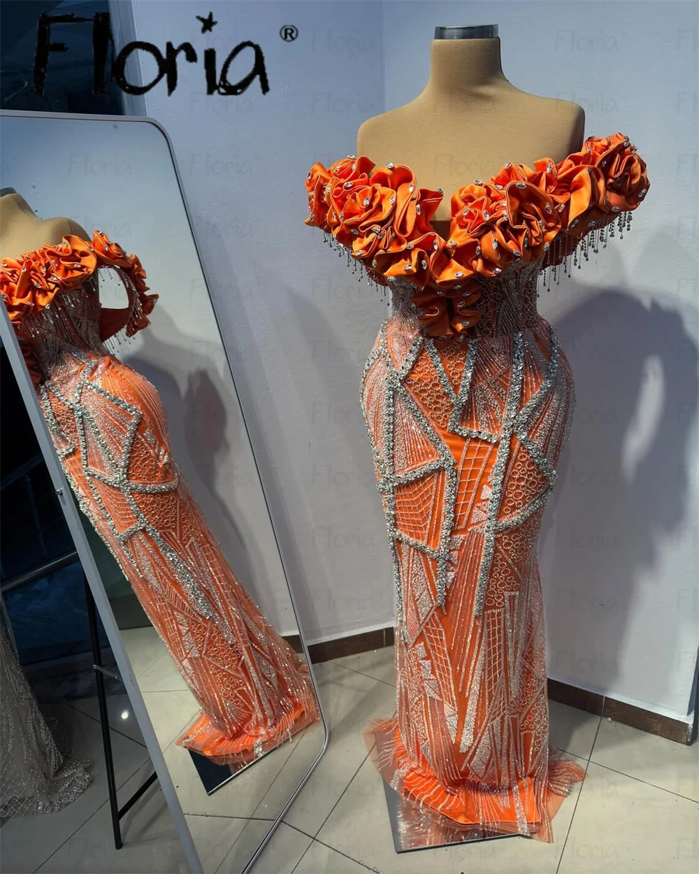 

Оранжевые платья для выпускного вечера с открытыми плечами и короткими рукавами, блестящее свадебное платье с кристаллами для черных девочек, большие размеры, знаменитости по индивидуальному заказу