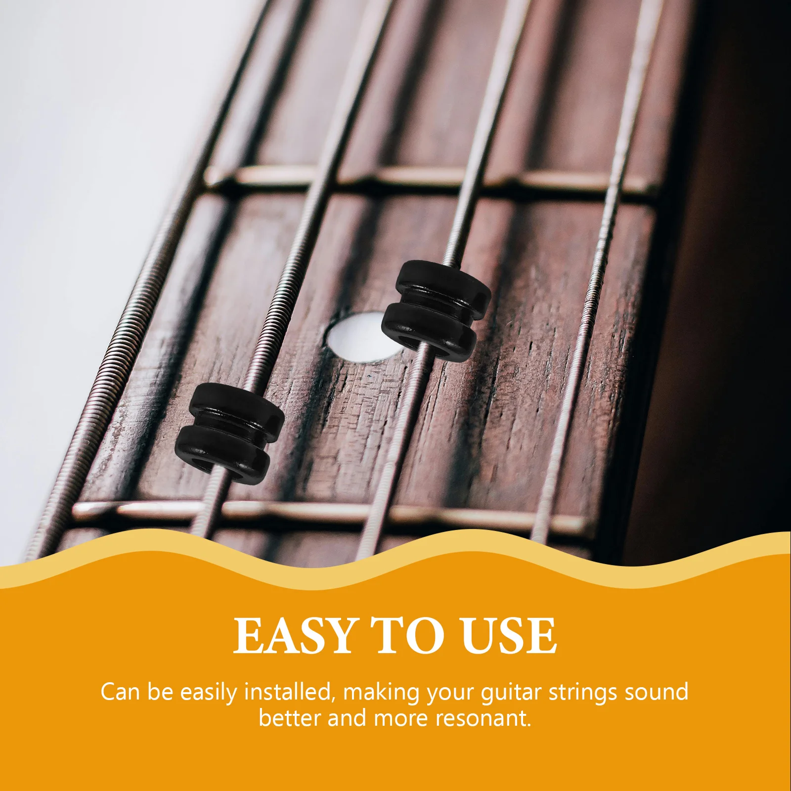 

20Pcs Electric Guitar String Beads Durable Replacement Parts Practical Guitar Accessories for Folk and Acoustic