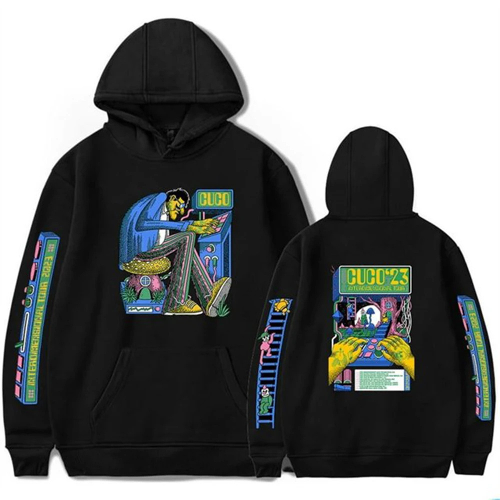 

Cuco Interdimensional Tour Hoodies Merch Women Men Fashion Casual Sweatshirts