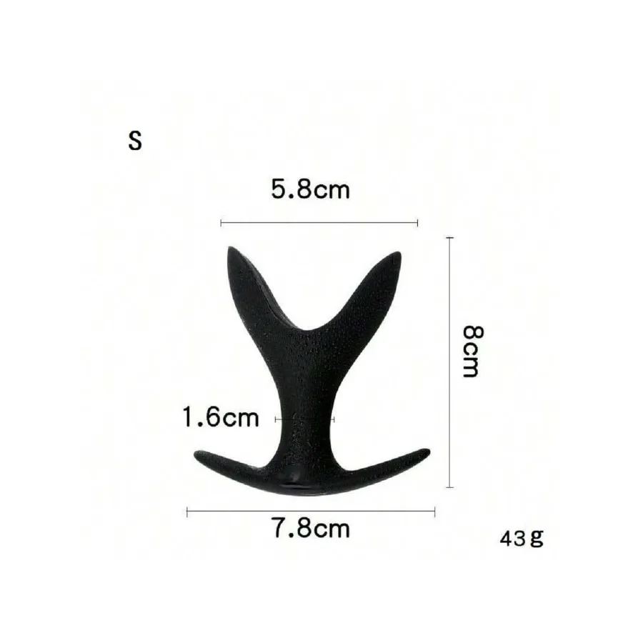 V字型のアナルプラグ,大人用,パンダー製品,gスポット刺激,初心者向け,3サイズから選択可能