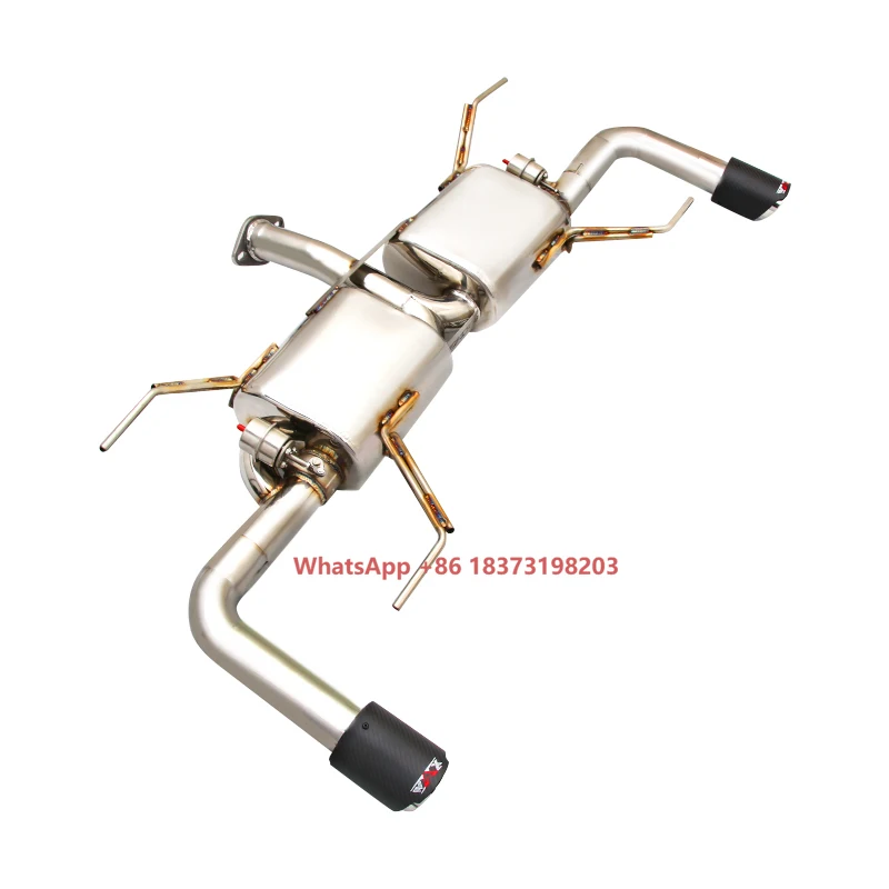 

High Performance Muffler for Mazda 6 Stainless Steel Valvetronic Exhaust With Remote for Mazda Axela Atenza CX5 CX7 X9 2012-2022