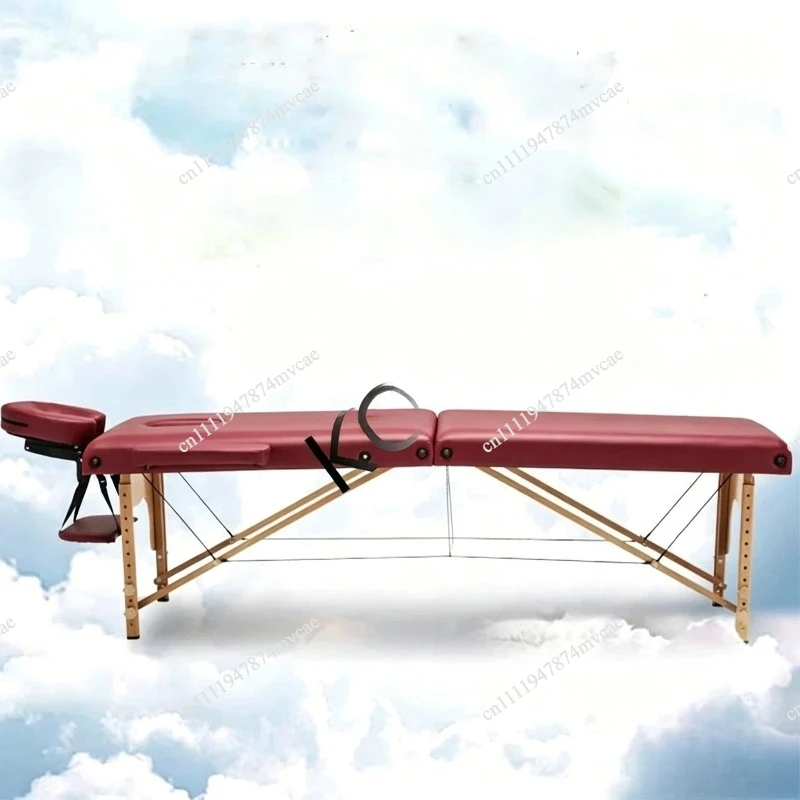 Professional carry on massage beauty bed, folding massage SPA bed, custom beauty salon, thickening treatment table