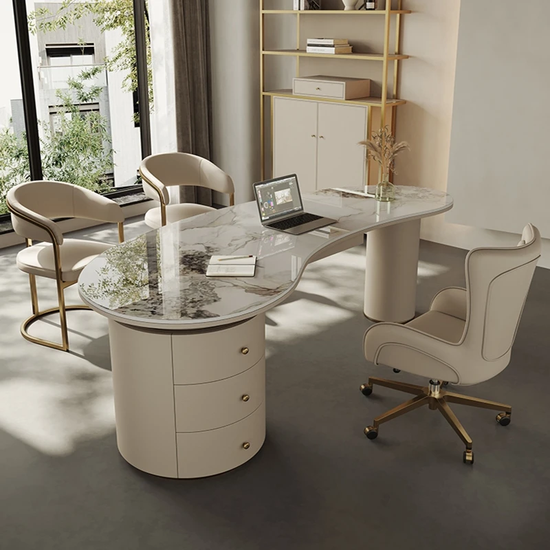 

Дизайнерский письменный офисный стол, настольный органайзер для хранения ящиков, компьютерные столы, игровой кабинет, Mesa Para Computador, мебель для офиса