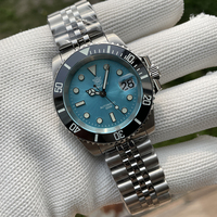 Steeldive Men Diver Watch Automatic Watches Retro Mechanical Wristwatch 300M Waterproof C3 Luminous NH35 Sapphire Ceramic Bezel