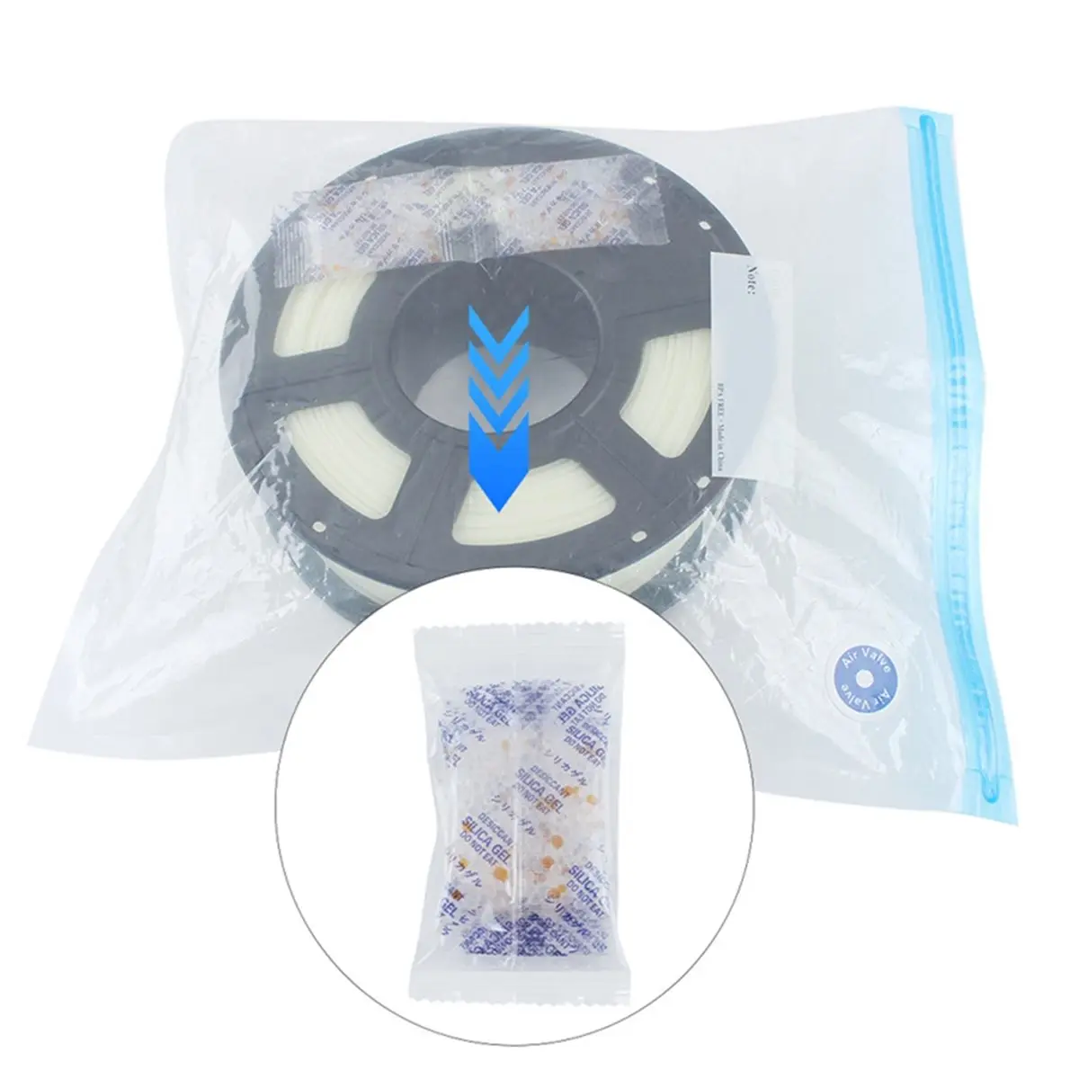 【MUST-HAVE LIST】 6PCS for Filament Desiccant Color Change Silicone Desiccant for P1P P1S X1C X1E H2D for K2 Plus