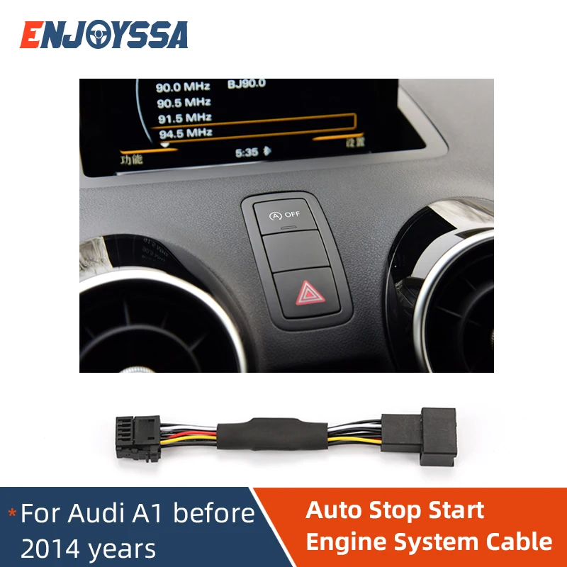 For Audi A1 Before 2014 Years Smart Auto Stop Canceller Car Stop Start Engine Eliminator Device Disable Cable