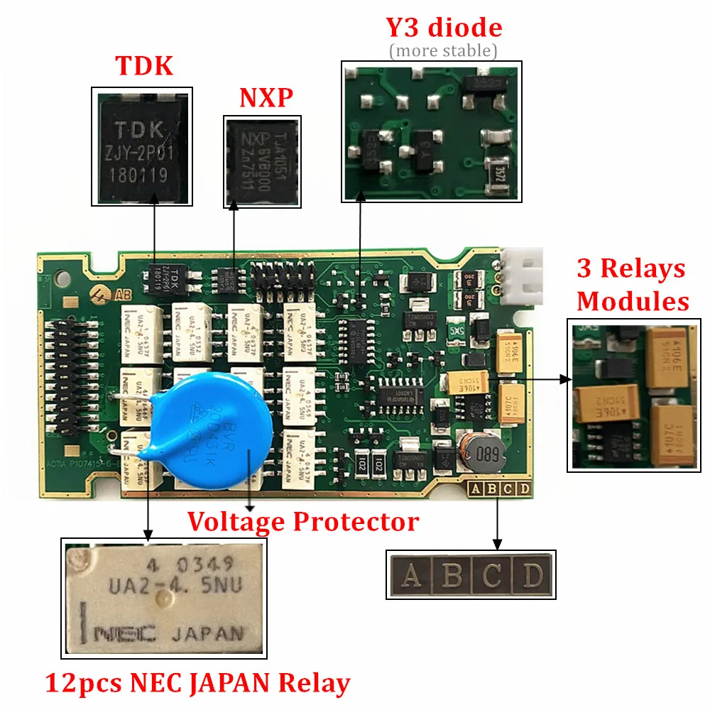 BEST Diagbox V9.91 Full Chips Gold Edge Lexia3 PP2000 PSA XS Evolution V7.83 Lexia For Citroen/Peugeot Super Firmware 921815C
