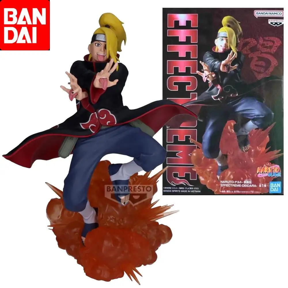 

Bandai Original NARUTO Shippuden EFFECTREME Deidara Anime Action Figure Toys For Boys Girls Kids Children Birthday Gifts Model