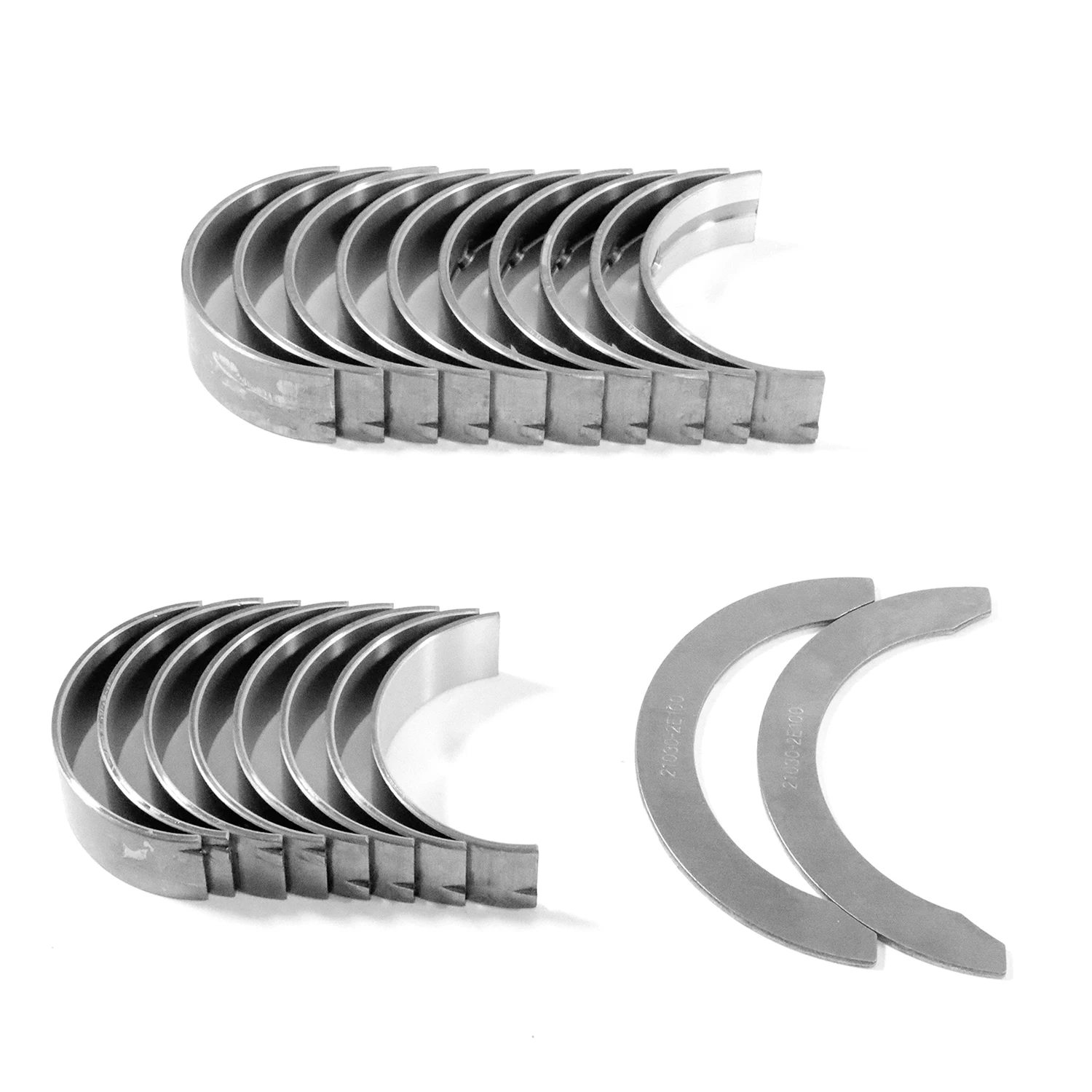 

Con Rod & Crankshaft Main Bearing Set For 2012–2020 Hyundai Kia G4NA 2.0L G4NB 1.8L 21020-2E000 23060-2E000 21030-2E000