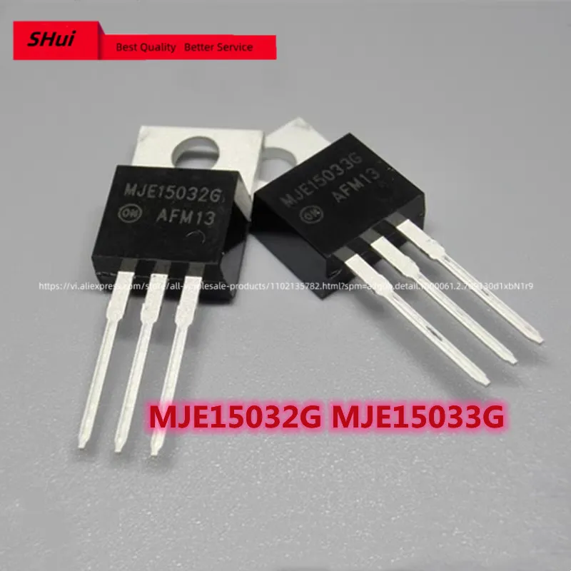 

5pcs Brand-new original genuine MJE15032g MJE15033g MJE15030g MJE15031g MJE15034g MJE15035g fever audio amplifier tube.