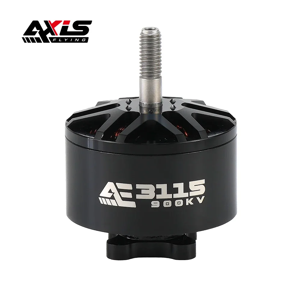 

Axisflying AE3115 Brushless Motor 900KV 3-6S for 10inch FPV Cinematic Cinelifter Long Range Drone DIY Part- 3115 Motor