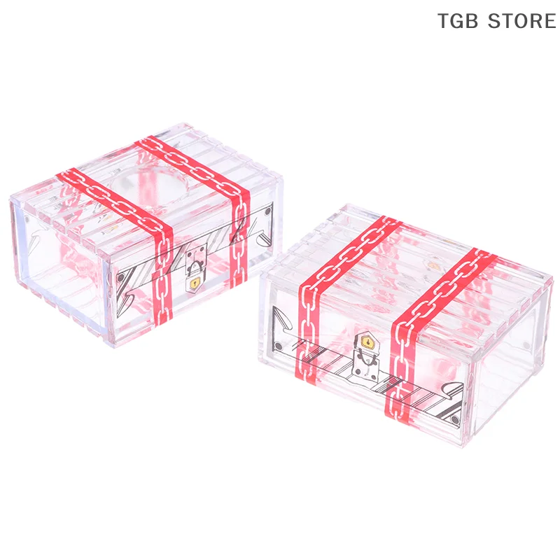 صندوق الذكاء الآخرون لا يمكن فتح الصندوق الشفاف خدعة سحرية درج سري ألعاب تعليمية دعائم سحرية ألعاب ذكاء #2