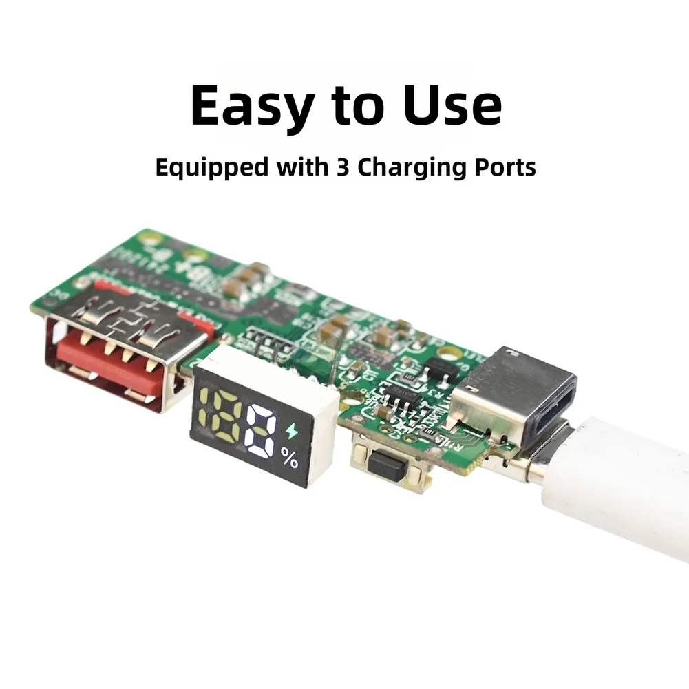 Enabled 22.5W Charging Module IP5356 for Custom Power Bank Fabrication and Embedded Charging Module Integration