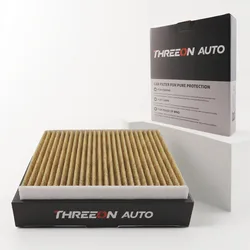 TOC1060P Cabin Filter For LEXUS ES GX RX TOYOTA Alphard I Camry V FJ Cruiser Windom G3010-AG100 08974-00830 87139-33010 THREEON