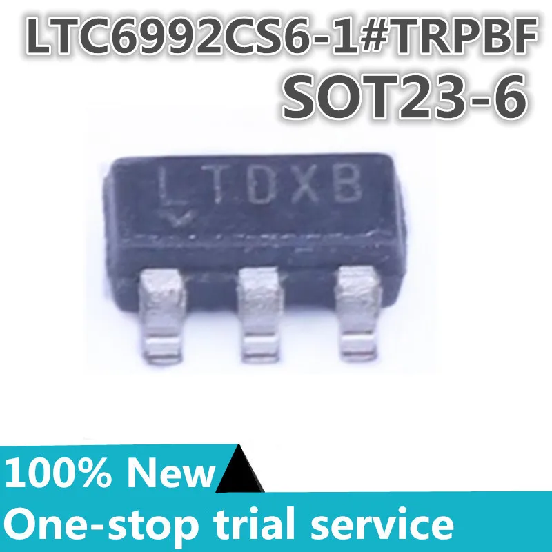 %New stock 1-10PCS  LTC6992CS6-1#TRPBF LTDXB LTC6992CS6-1  marking LTDXB SOT23-6 controller chip