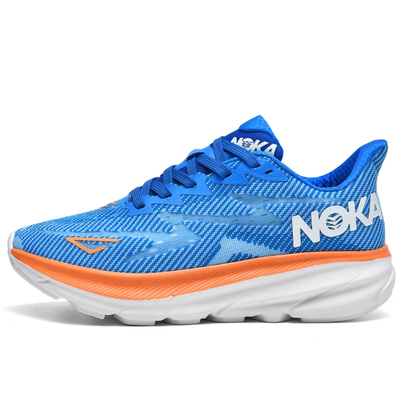 Men's Running Shoes Jogging Trainer Couple Race Outdoor Non-Slip Sneakers Mesh Cushioning Luxury Shoes Breathable Off-road Shoes