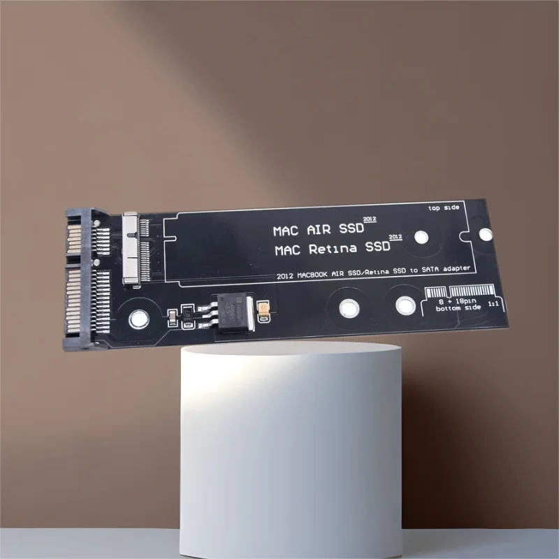 

Разъем-переходник M.2 SSD в SATA для Macbook Air 2010-2011 12+6-контактный M.2 SSD для Macbook 2012 Pro Retina 17+7-контактный M2 SSD