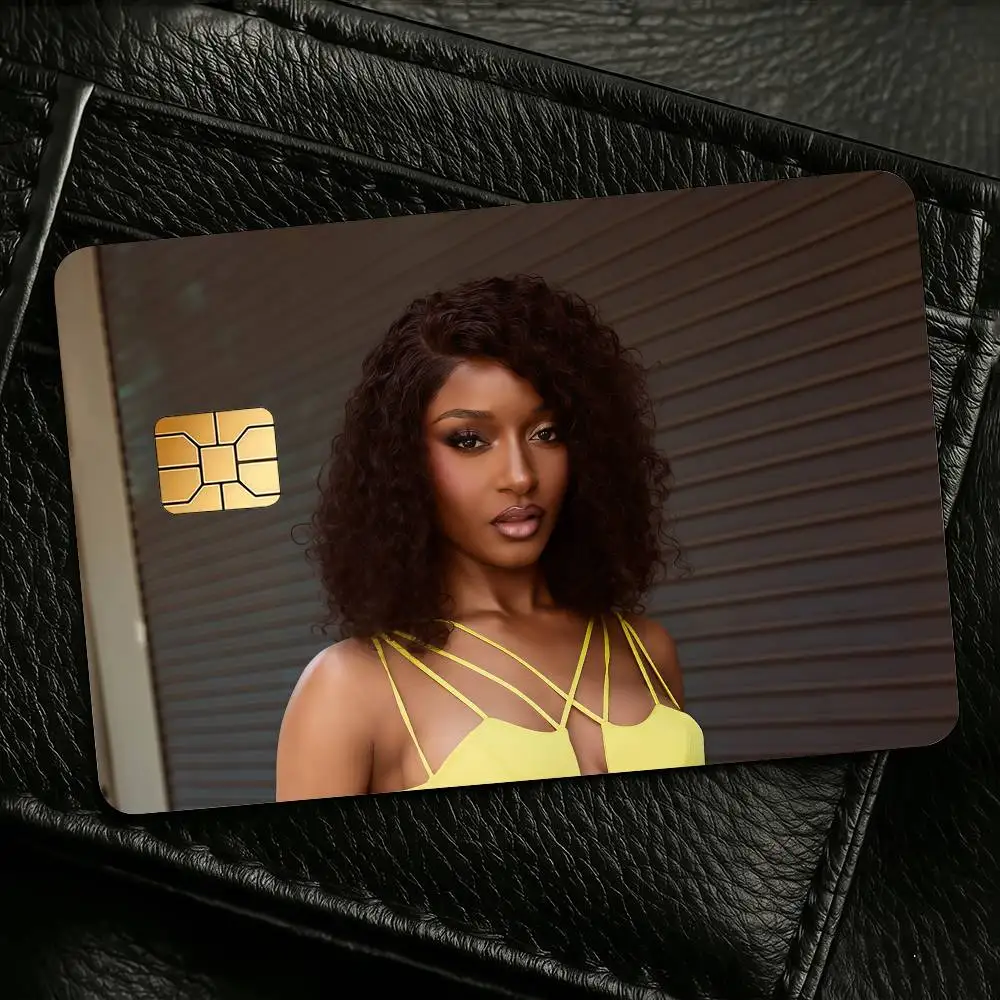 Singer A-Ayra S-Starr Credit Skin Cover Card Stickers 4PCS Film Bus Pass Front Decoration Bank Debit Waterproof