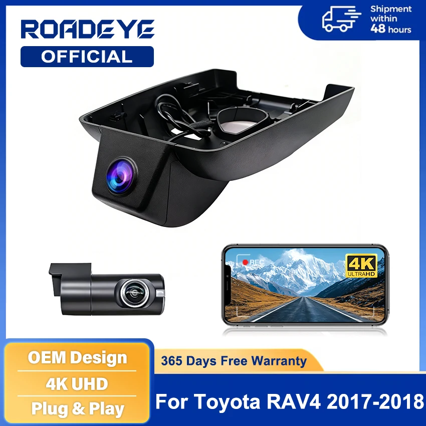 For For Toyota RAV4 XA40 2017 2018 Plug and Play Dash Cam for Car Camera Recorder Dashcam WIFI Car Dvr Recording Devices Accessories - Aliexpress Deal