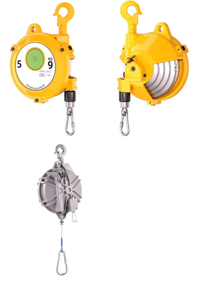 15KG-80KG 1.5M-2M Aluminum shell self-locking spring balancer Tower type balanced screwdriver suspension elastic tension hover d