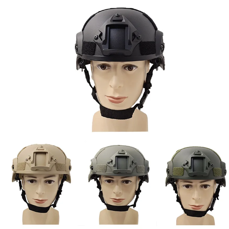 Children Youth Army Fans Outdoor Children\'s Tactical Protective Helmet Paintball Wargame Army Airsoft CS Tactical FAST Helmet