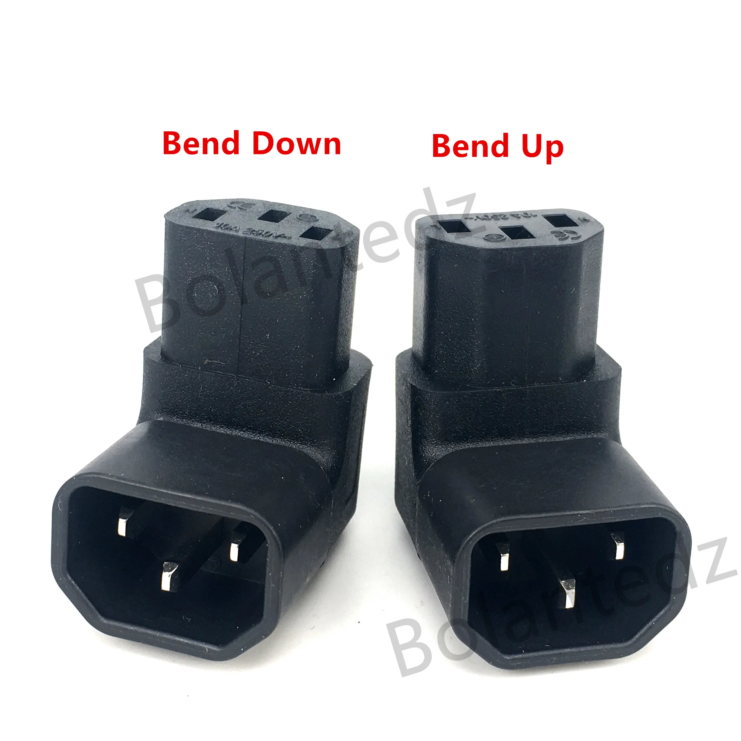 10A 3-контактный разъем IEC Down UP 90 угловой адаптер питания IEC 320 C14 «папа» на «мама» C13, вилка переменного тока для ЖК-телевизора со светодиодной подсветкой и настенным креплением 10A 3-контактный разъем IEC Down UP 90 угловой адаптер питания IEC 320 C14 «папа» на «мама» C13, вилка переменного тока для ЖК-телевизора со светодиодной подсветкой и настенным креплением