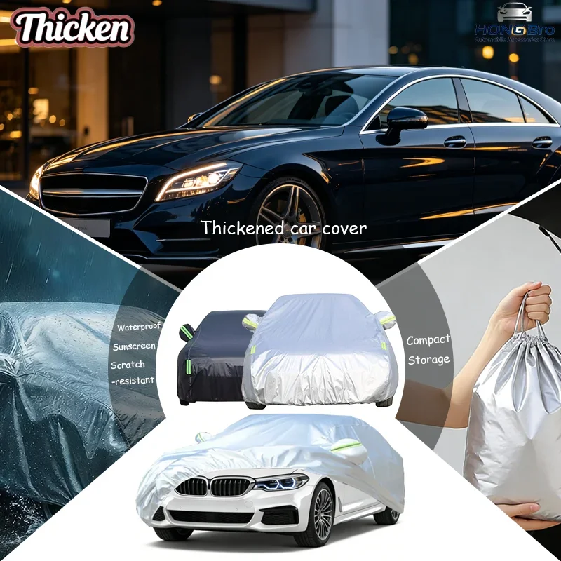 

Suitable for Mercedes Benz CLS 350 400 Waterproof Full Car Cover Sun Snow Dust Resistant Auto Protecto