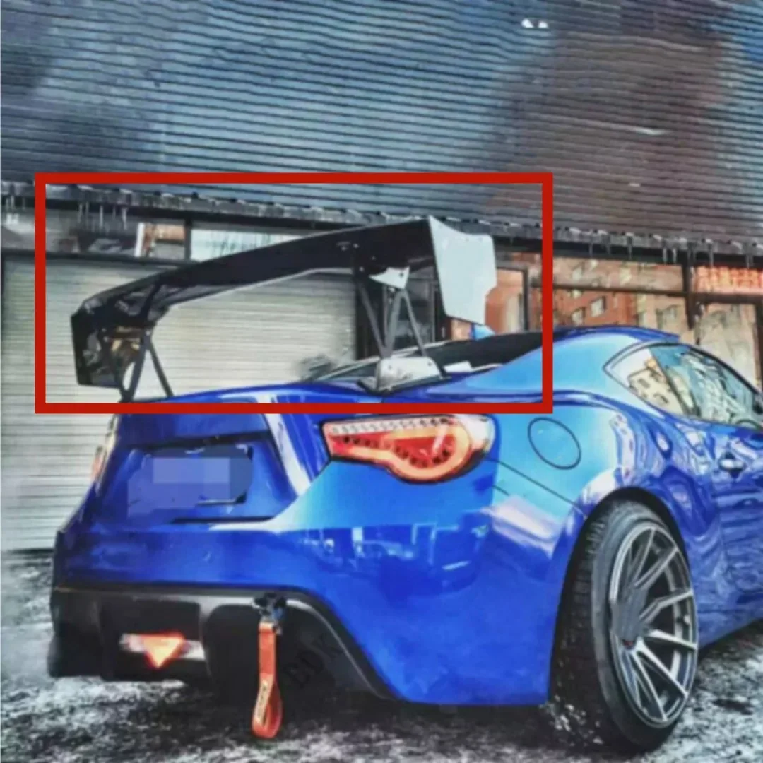 

Body Kit Carbon Fiber Tail Wing for Toyota 86 Subaru BRZ style 2013 2014 2015 modified to GT86 style Auto Accessories