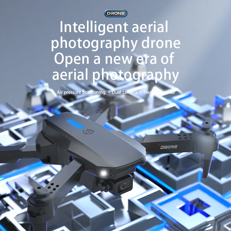 KBDFA E88Pro ドローン プロフェッショナル 4K HD デュアルカメラ 5000 メートルのリモコン距離ヘリコプター折りたたみ式 WIFI FPV クアッドコプター ドローン