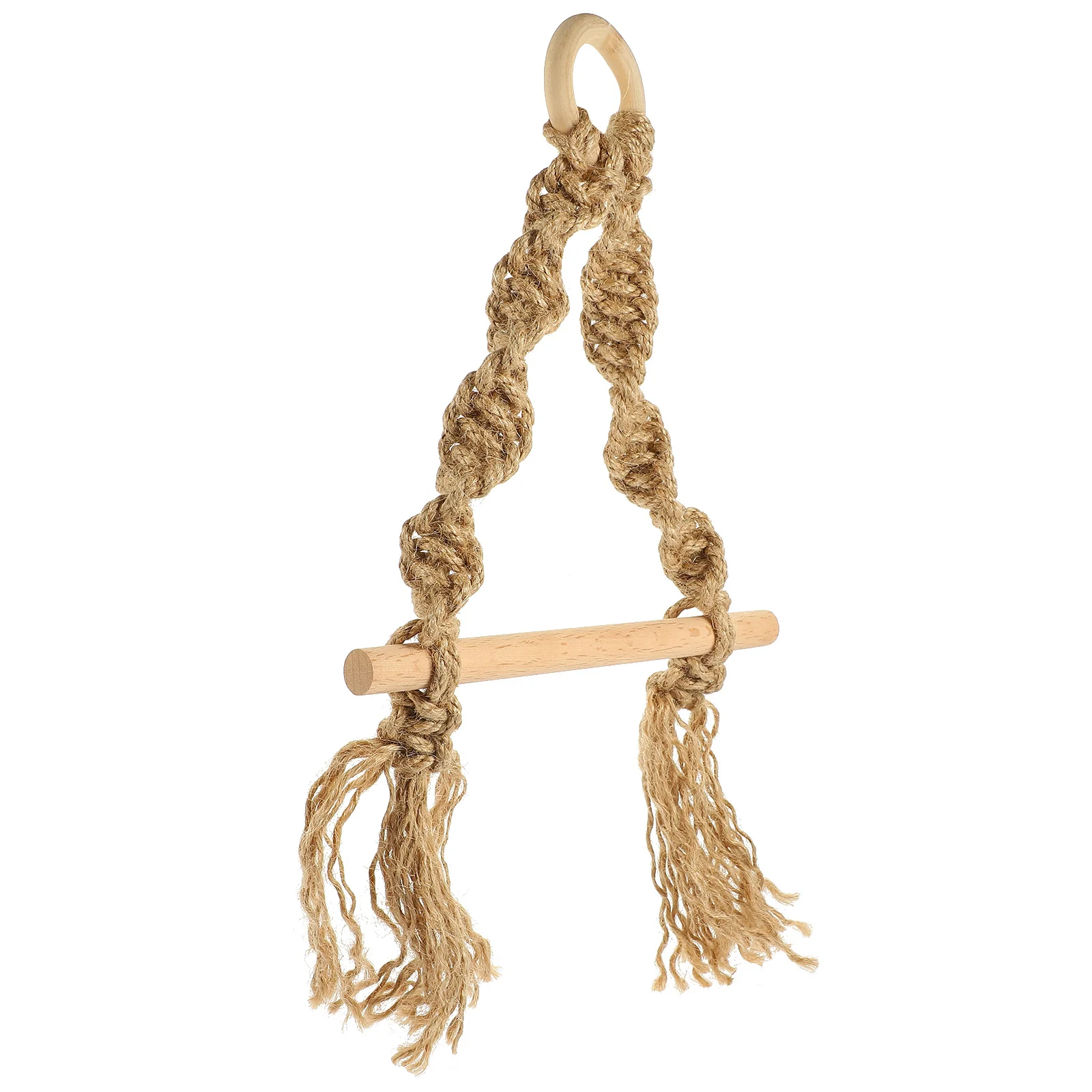 

Vintage Boho Macrame Wall Hanging Toilet Tissue Holder Roll Paper Towel Rack Bathroom Decor Farmhouse Towel Racks for Bathroom