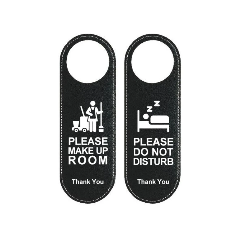 Room Signs Dormitory Hotels Hotel Signs Please Make Up Room Please Do Not Disturb poly urethane Door Handles Listing