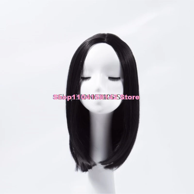 Horror Fairytale Movies Coraline Mother Cosplay Costume Wig Polka Dress Secret Adult Halloween Party Scary Roleplay Suit