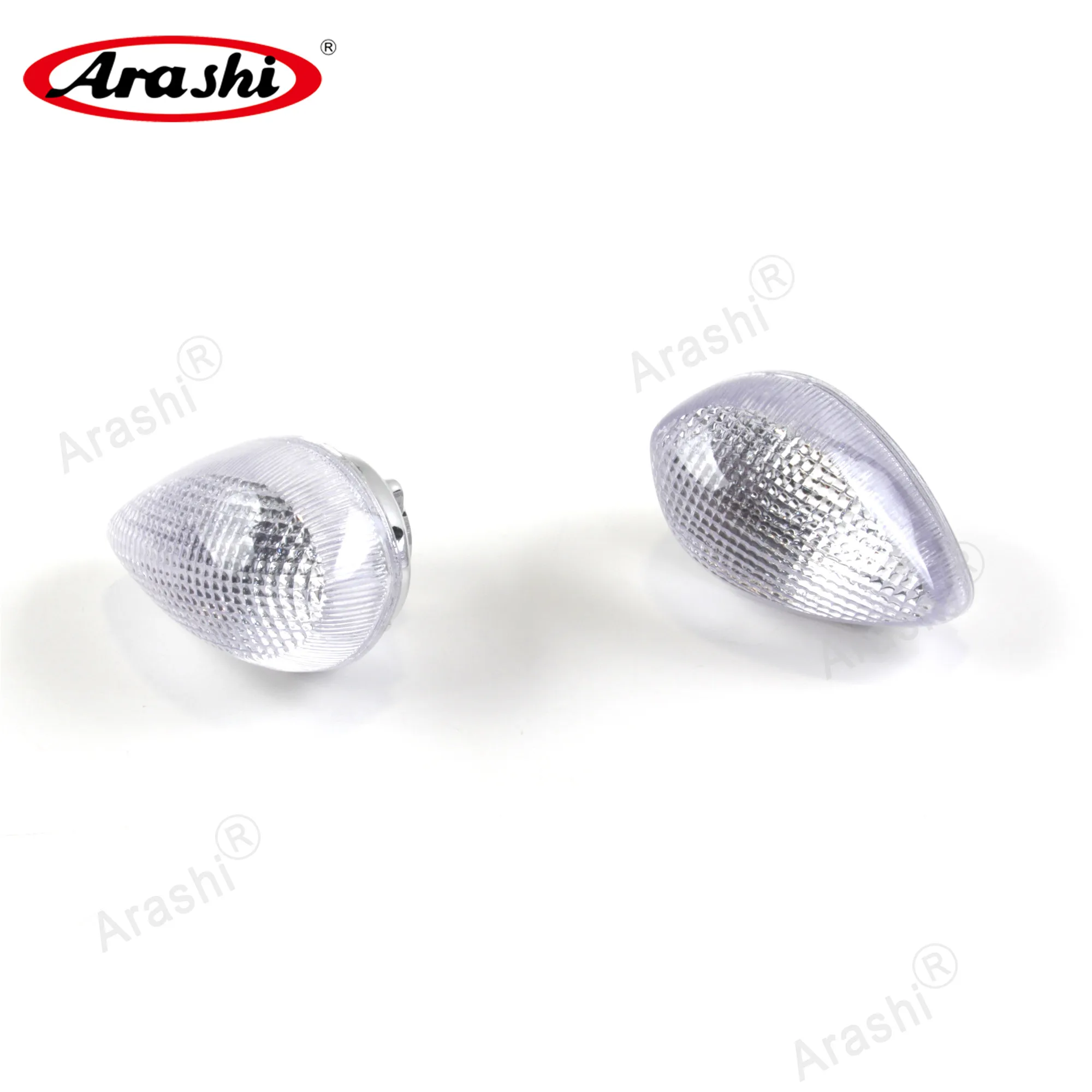 

2PCS Motorcycle Front Turn Signal Lights Lamp Indicator Lens Cover For YAMAHA FZ6 FZ-6 2004-2009/ FZ1 2006-2010 2007 2008 FZ-1