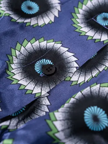 JupiterSecret 6 st. herrboxershorts med satintryck, stretchiga, casual herrkalsonger för vår/sommar, varje dag 6 best sales Boxer STV - №1