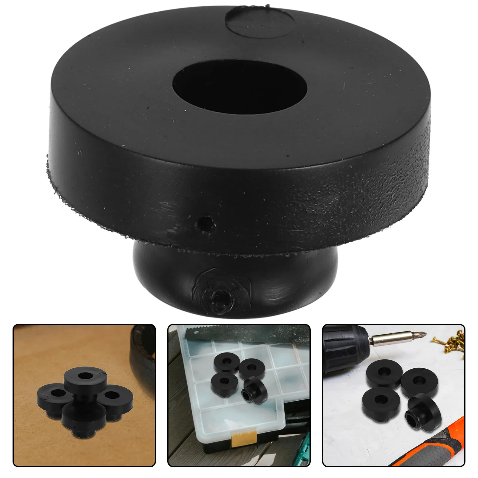 4Pcs Oil Tank Switch Seat Universal Rubber Fuel Tank Bushing for Lawn Mower Garden Tractor Generator Accessories Replacement