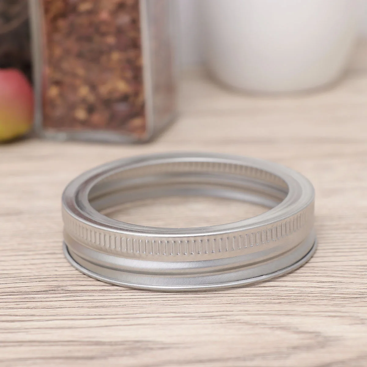 

10Pcs Mason Jar Screw Bands Iron Lid Rings Replacement for Glass Wide Mouth Jars Jar Canning Use Screw Bands Rings