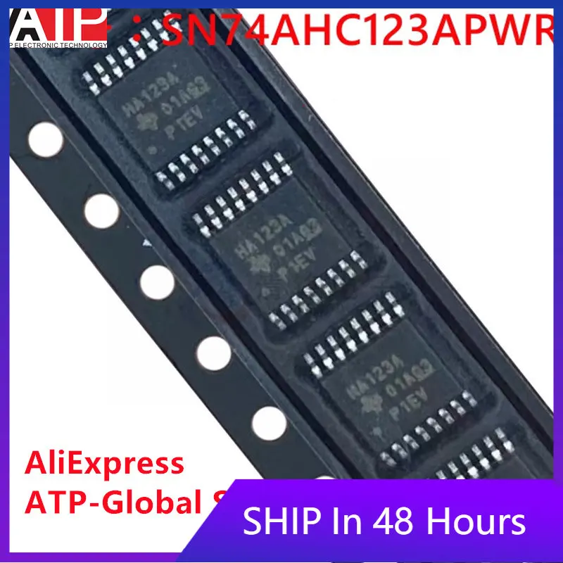 10PCS original spot SN74AHC123APWR monostable multivibrator Dual Retrig Mono integrated chip IC electronic components BOM with