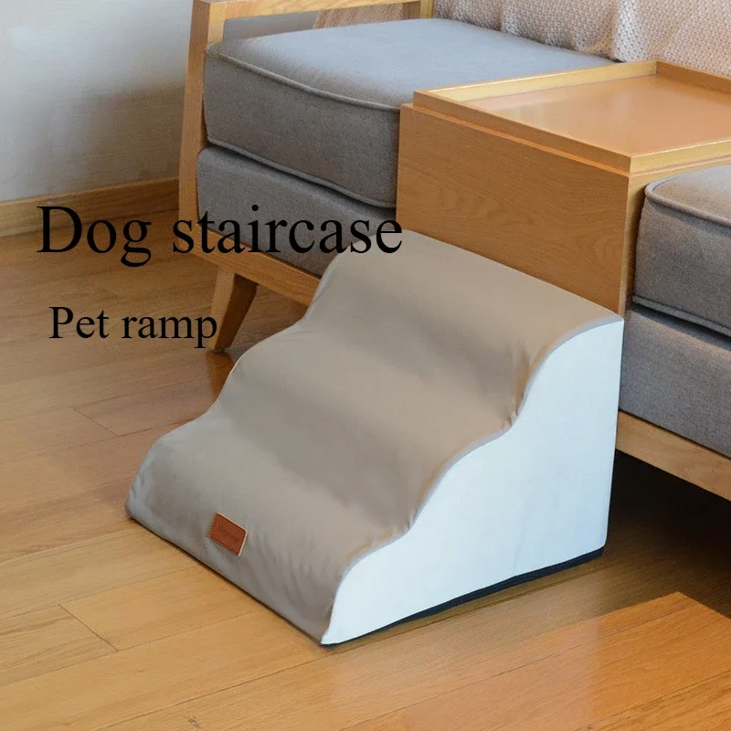

Pet Three-layer Stairs Antiskid Removable High-density Memory Foam Dog Cat Ramp Ladder Dog Sofa Ramp Dog Supplies Dog Pet Stairs