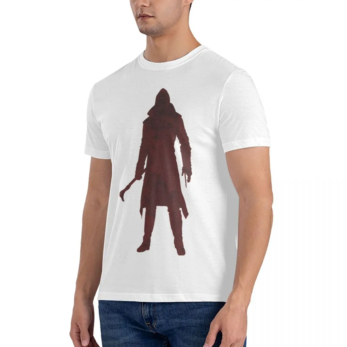 Master Jacob Frye ( Syndicate) T Shirt Men Cotton Amazing T-Shirts Crew Neck A-Assassin's Game Creed Tees Short Sleeve  Gift