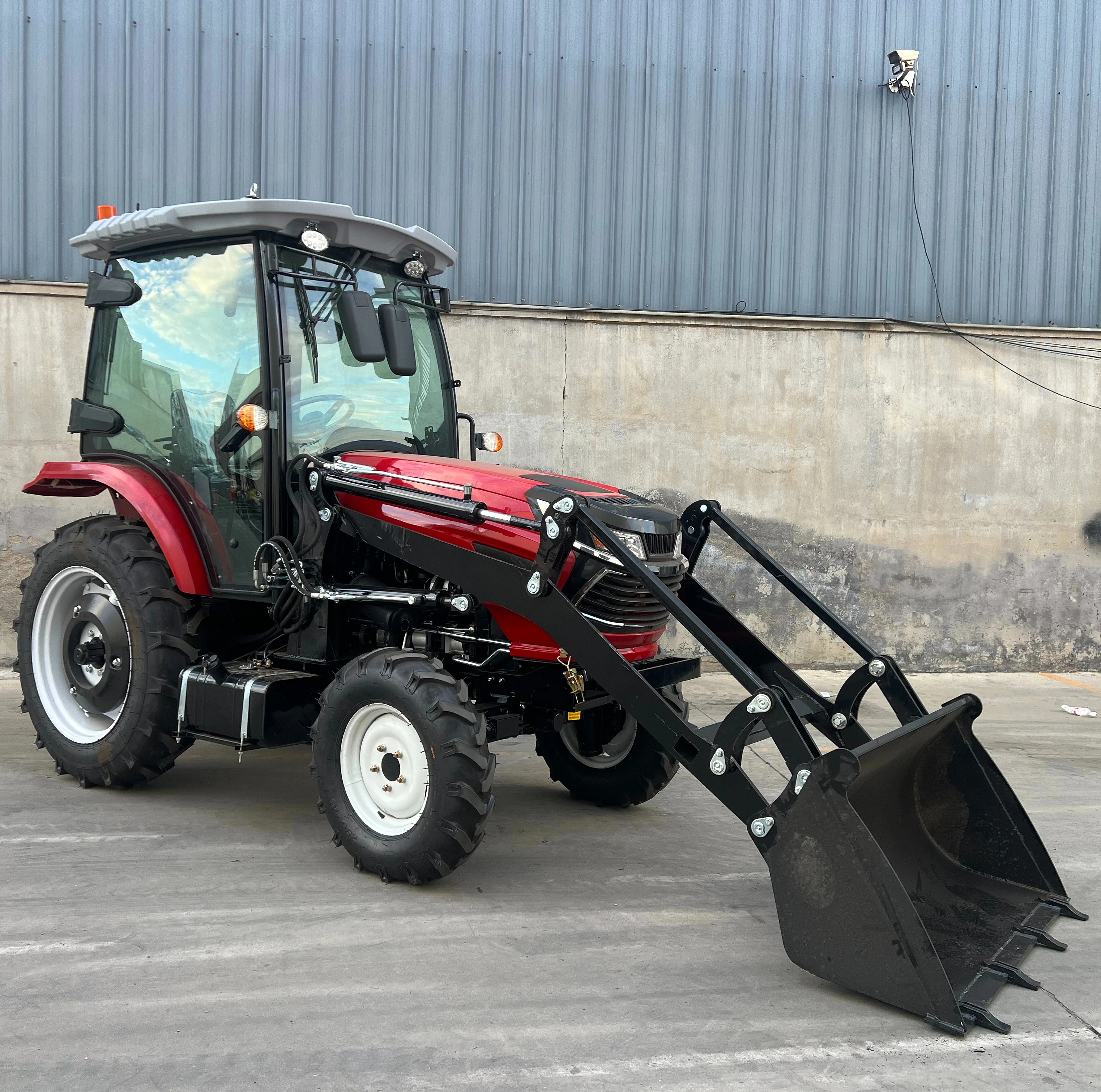 Quick Delivery 50 HP Mini Wheel Tractor Strong Power Mountain Orchard Transport Tractor Agriculture Sowing Harvesting Tractor