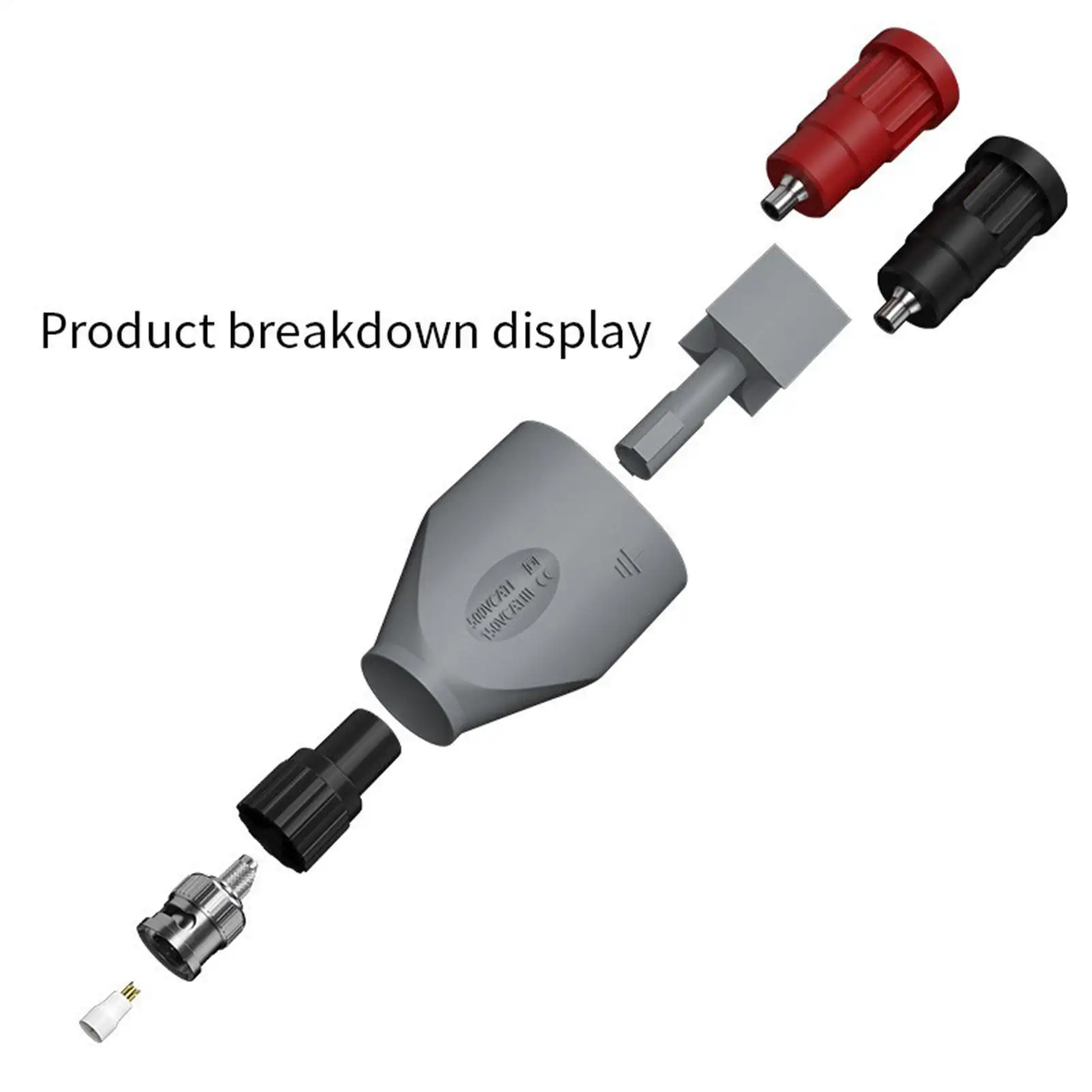 BNC Connectors Cable Signal Coupler BNC Compression Connector For Indoor Outdoor Security Camera Electrician Industry Home