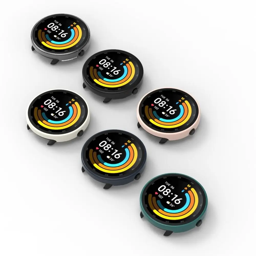 New Shell Full Coverage Protective Screen Protector PC Shell Tempered Cover Case For Maimo Watch R