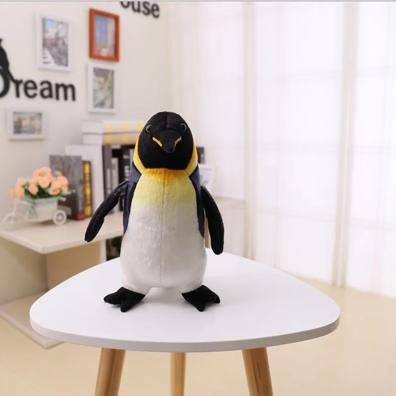 25-55Cm Simulatie Leuke Staande Pinguïn Familie Knuffel Reallife Antarctische Marine Animal Gevulde Poppen Verjaardagscadeau Voor kids