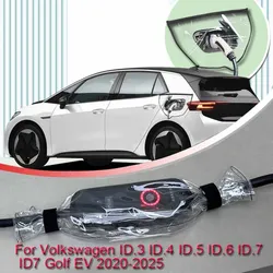 For Volkswagen ID.3 ID.4 ID.5 ID.6 ID.7 ID7 Golf Car New Energy Charging Port Rain Cover Rainproof Dustproof EV Charger Protect