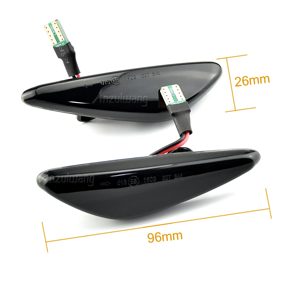 Dynamic Led Side Marker Turn Signal Repeater Light for Mazda MX-5 ND 5 CW 6 GH RX-8 2009-2012 for Fiat 124 Spider Abarth