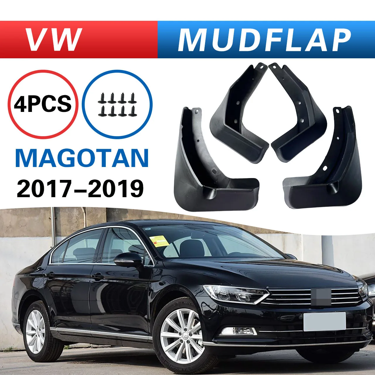 

For Volkswagen 17 Passat B8 2015-2019 mudguard automotive supplies,mudguard, Splash proof mudguard, front and rear wheel fender